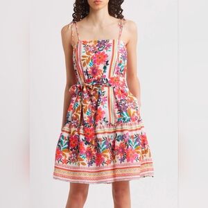 Julia Jordan Floral Mini Dress Size M NWT